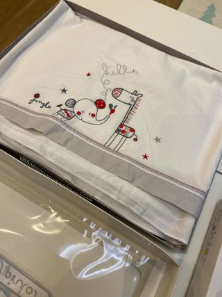 Sábana cuna Pirulos 100% algodón