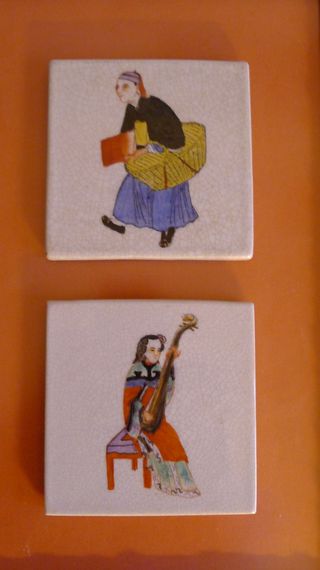 Cuadros Cerámica Decorativos Chinos