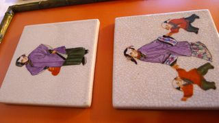 Cuadros Cerámica Decorativos Chinos
