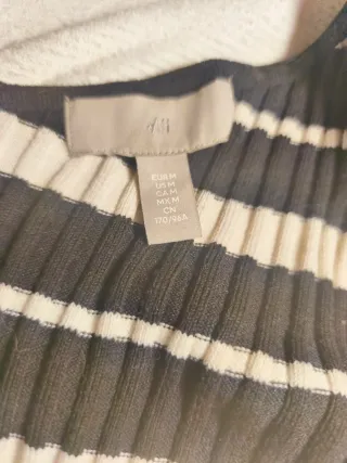 Vestido largo y ajustado de H&M, talla M