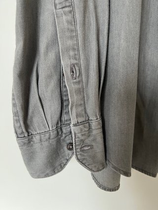 Camicia Mango Uomo Taglia S Slim Fit Grigio