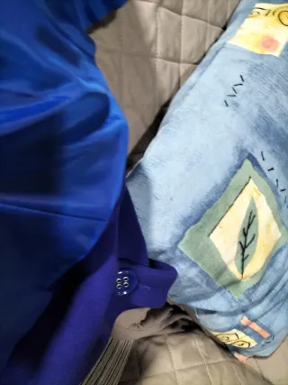 Chaqueta de paño CLOCHE azul añil señora