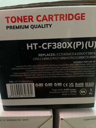 Tóner HP HT-CF380X(P)(U) Negro
