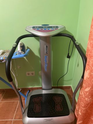 Plataforma vibratoria World Power Fitness