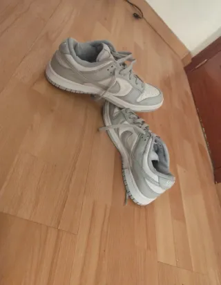 Nike Dunk Low Talla 42 Gris/Blanco