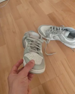 Nike Dunk Low Talla 42 Gris/Blanco