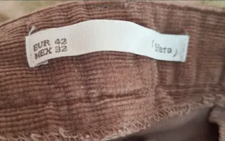 Pantalón pana chica talla 42 Sin Estrenar