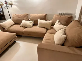 Sofá XXL (urge venta) Beige/Marrón Costó 2160€