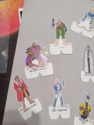 Lote Galaxy Rangers álbum cromos