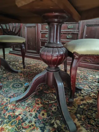 Mesa Comedor Vintage + 6 sillas