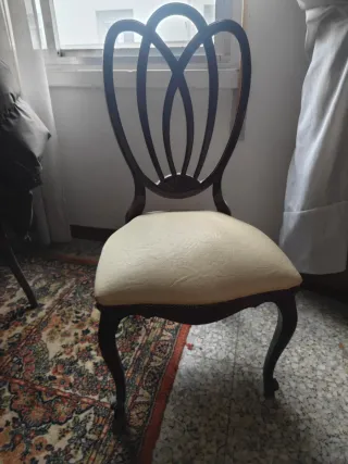 Mesa Comedor Vintage + 6 sillas