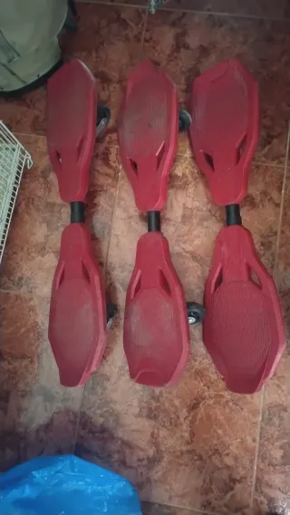 Monopatín 2 Ruedas Rojo