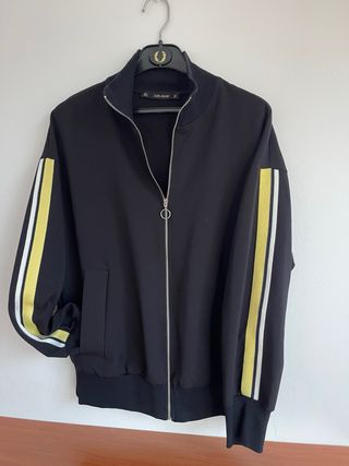 Bomber Zara Negro y Amarillo