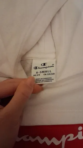 Felpa bimba Champion 5 anni