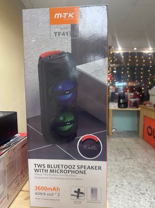 Altavoz MTK TF4175 TWS con Micrófono