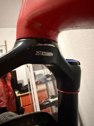 Bicicleta Dirt Jump a piezas