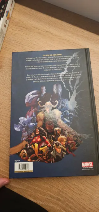 Comic asedio marvel deluxe