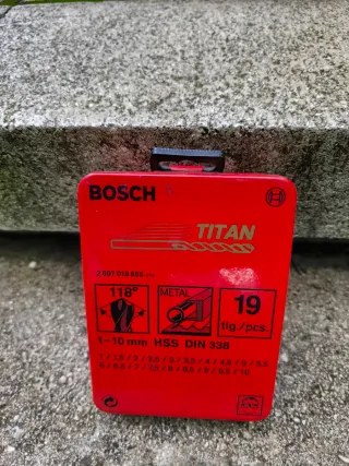 Juego brocas taladro