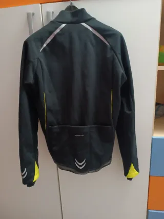 Maglia Ciclismo Donna Nera e Gialla
