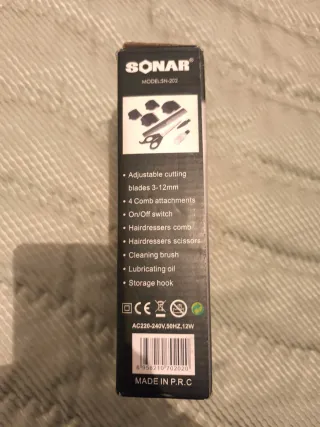 Máquina Cortapelo Sonar