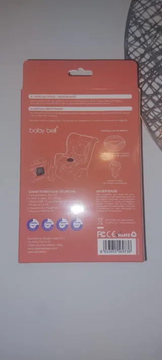 Baby Bell dispositivo antiabbandono seggi. auto
