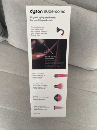 Asciugatrice Dyson Supersonic Grigia e Rosa