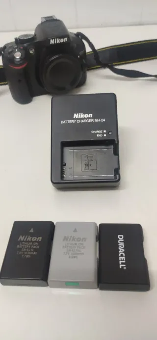 Cámara Nikon D5200 Negra