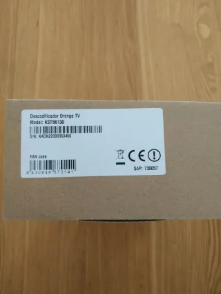 Decodificador TV 4K UHD Orange