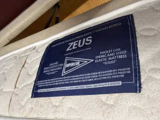 Colchón Aspol Zeus 135x180 con canapé
