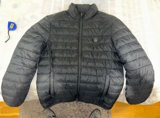 Chaqueta Scalpers acolchada gris oscura