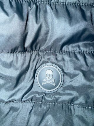 Chaqueta Scalpers acolchada gris oscura