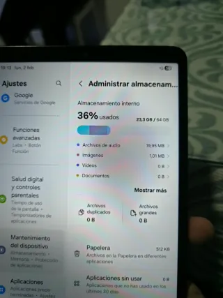 Samsung Galaxy Tab A9 Negro