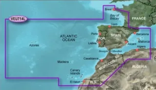 Cartografía Garmin Bluechart G2 Visión VEU714L