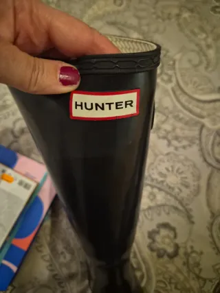 Botas Hunter Talla 38 Azul Marino