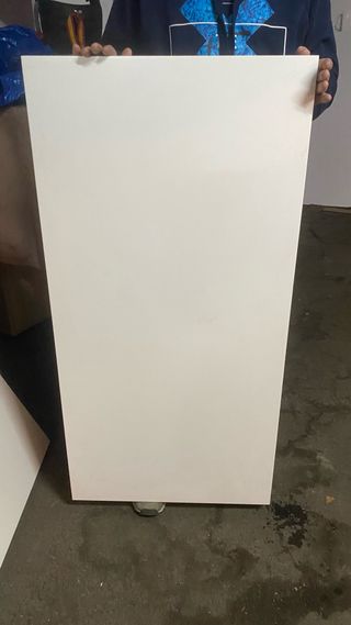 Mesa escritorio Ikea blanca madera