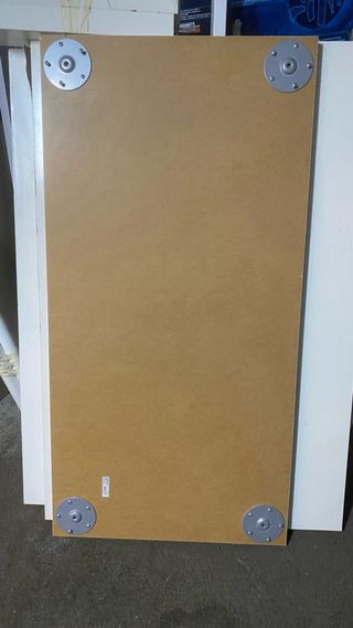 Mesa escritorio Ikea blanca madera