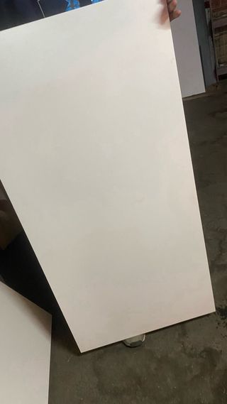 Mesa escritorio Ikea blanca madera