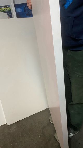 Mesa escritorio Ikea blanca madera