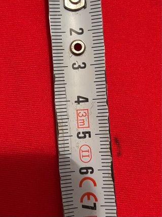 Pantalón leggings rojo acampanado S-M