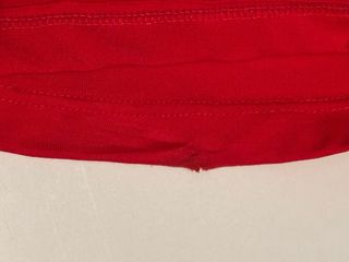 Pantalón leggings rojo acampanado S-M