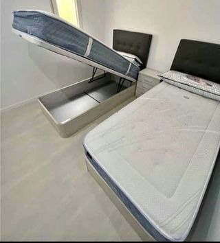 Canapé abatible con colchón