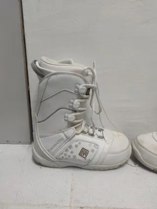 Botas de Snowboard Blancas Talla 42