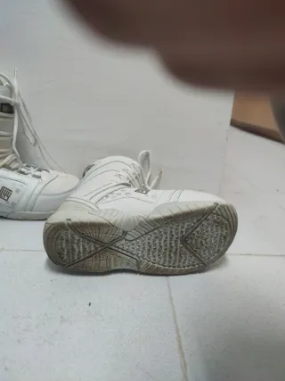 Botas de Snowboard Blancas Talla 42