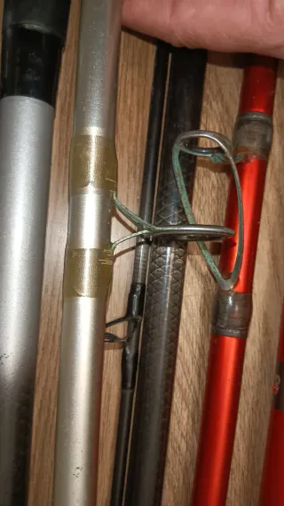 Carretes de pesca Shimano y Grauvell y Cañas