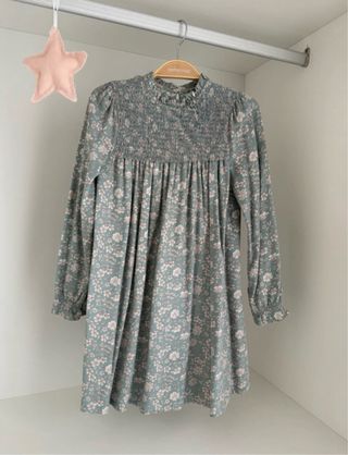 Vestido floral El Corte Inglés Kids T7-8