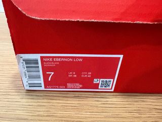 Nike Ebernon Low Negro. Nuevas