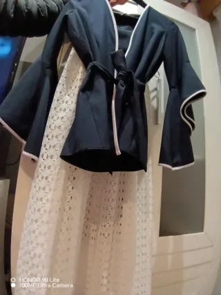 Conjunto 2 piezas negro y blanco