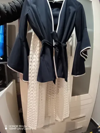 Conjunto 2 piezas negro y blanco