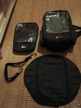 Maletas de moto KUM negras