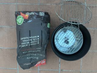 Barbacoa Portátil Mini + Carbón